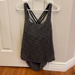 Lululemon tank top with built in sports bra.